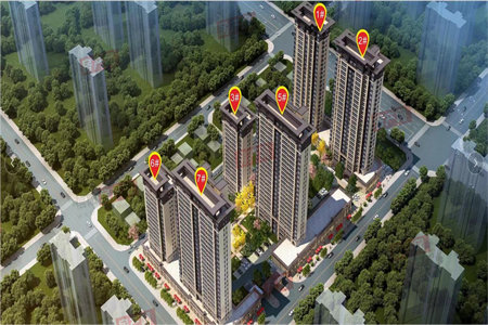 河畔豪庭3室2厅2卫75万117m2毛坯房出售